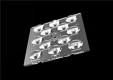 স্বচ্ছ ক্রি LED লেন্স TYPE3 পিসিবি বোর্ড L50 * W50mm আকার Transmissive অপটিক্যাল ডিভাইস