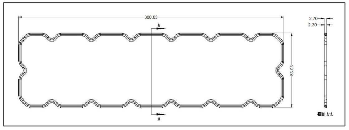 TYPEII-M LED স্ট্রিট লাইট লেন্স SMD7070 22IN1 80*150 ডিগ্রি হাই পাওয়ার LED লেন্স