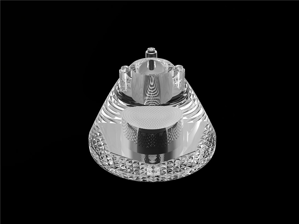 35*23.3mm IP66 জলরোধী PMMA LED লেন্স ইউনিফর্ম আলোর বিতরণের জন্য