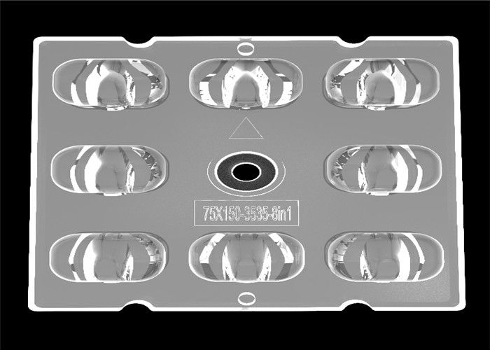 Asymmetric ক্রি XTE মাল্টি LED লেন্স 8 মধ্যে 1 রাইটক্রেট কিট LED সৌভাগ্য হালকা জন্য