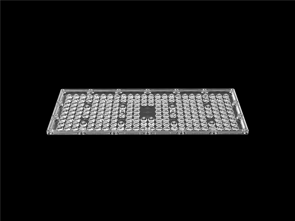 150W 200W গরম বিক্রয় 200IN1 10 ডিগ্রি স্টেডিয়াম লাইট লেন্স /3535/P8 LEDs,উচ্চ দক্ষতা ((L439*W177mm)