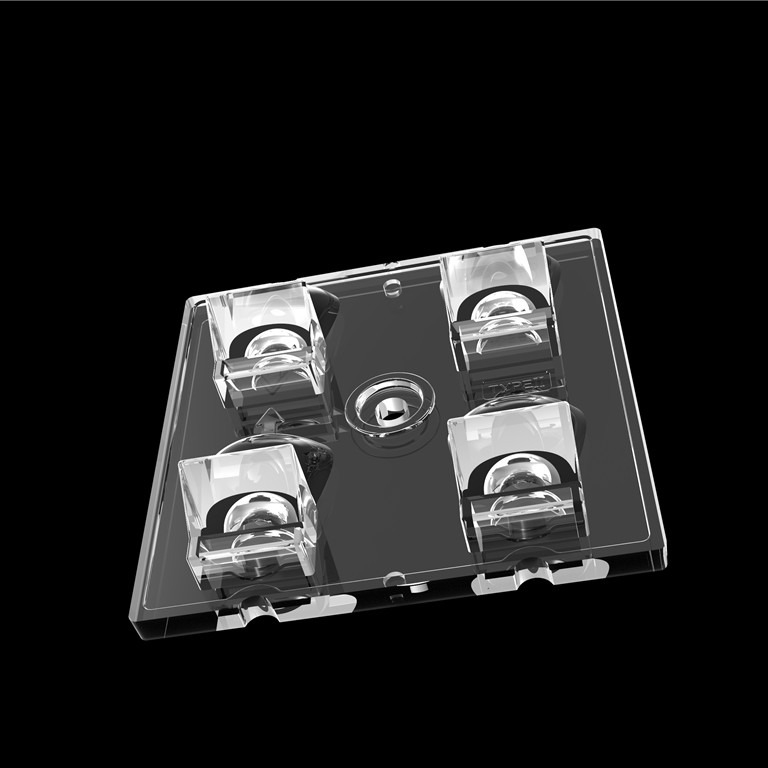 2*2 5050LED চিপ উচ্চ দক্ষতা LED স্টেডিয়াম আলোর লেন্স স্পোর্টস ক্ষেত্রের জন্য / স্কয়ার আলোর / টানেল ল্যাম্প