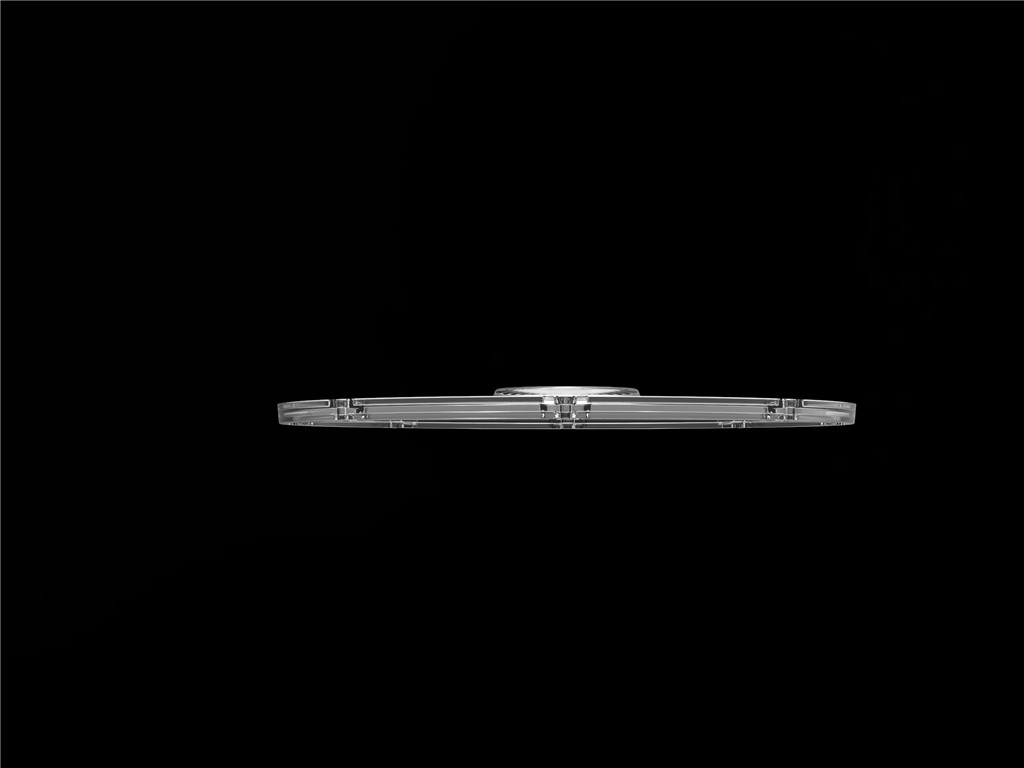 Φ206mm স্পার্ক - উচ্চ বে ইউএফও LED অপটিক্যাল লেন্স 120 ডিগ্রী উচ্চ ক্ষমতা শিল্প এলাকা আলো জন্য