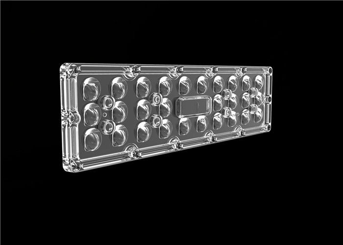 টাইপ IV-S 28 LED স্পট লেন্স, 3030 চিপস 100mm শহিদুল আলোর জন্য LED লেন্স