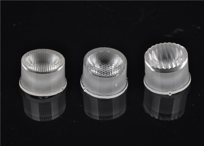 PMMA 25 ° সংকীর্ণ রশ্মি LED লেন্স, IP65 ওয়াল ওয়াশার জন্য জলরোধী LED বাতি লেন্স