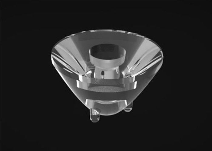 35 মিমি LED অপটিক্স লেন্স ক্রি 3535 চিপ LED মশাল হাল্কা জন্য PMMA উপাদান
