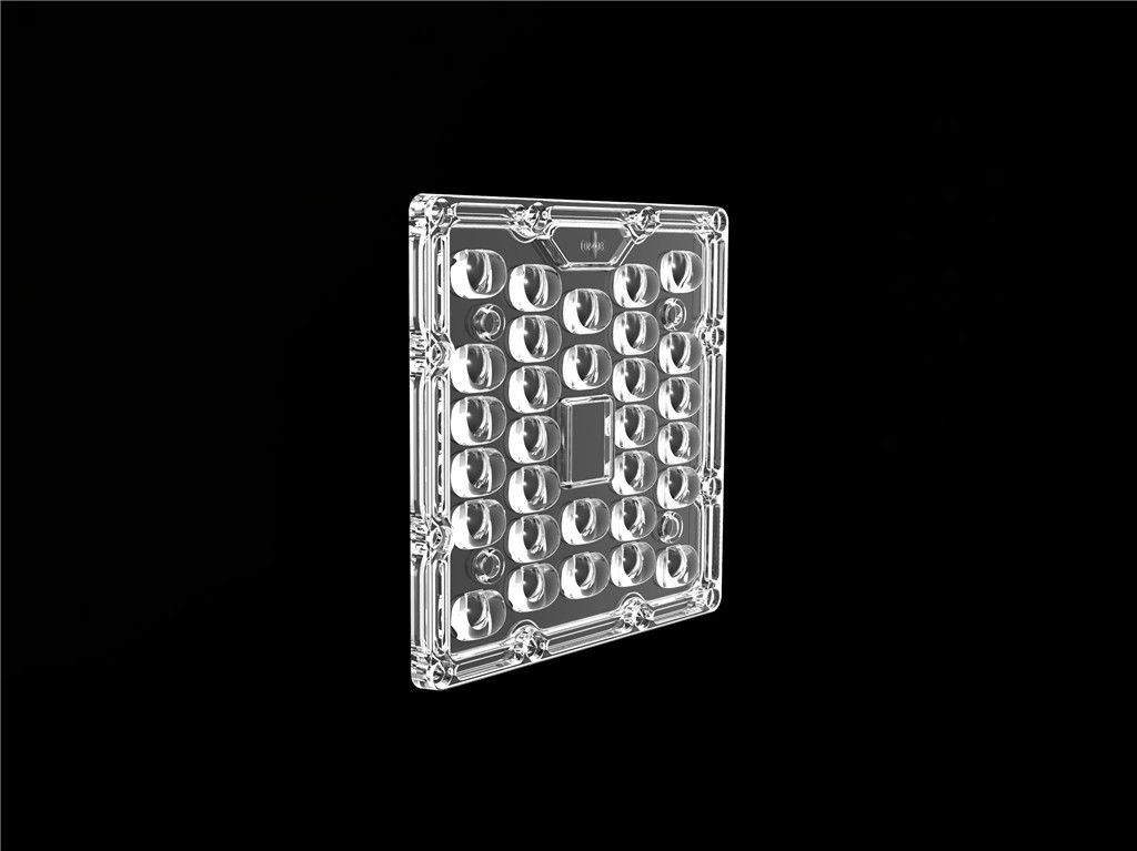 টাইপ 3 মাল্টি ক্রি LED লেন্স / মিনি 5050 3030 LED ফোকাস লেন্স 90 ডিগ্রী